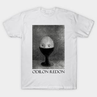 The Egg by Odilon Redon T-Shirt